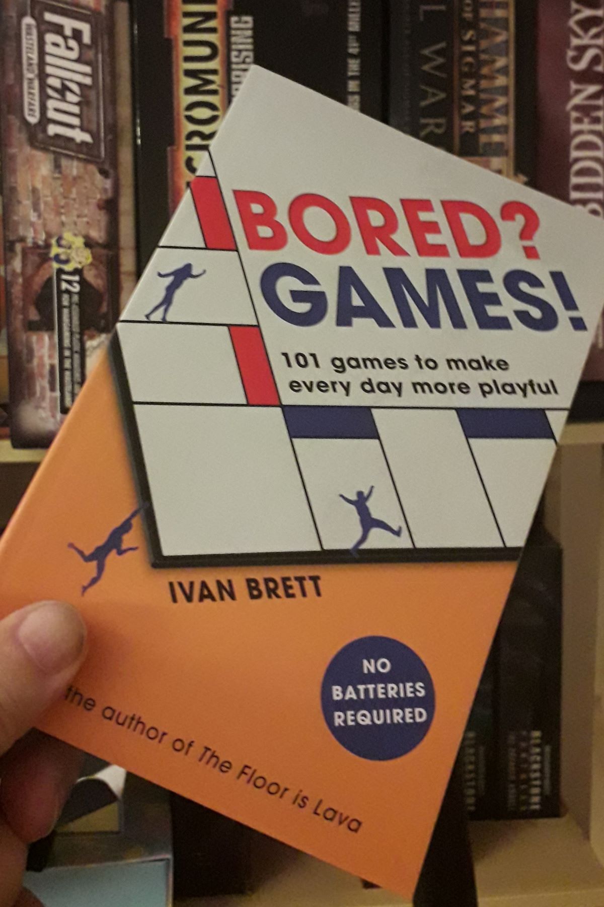 Book Review: Bored? Games! by Ivan Brett