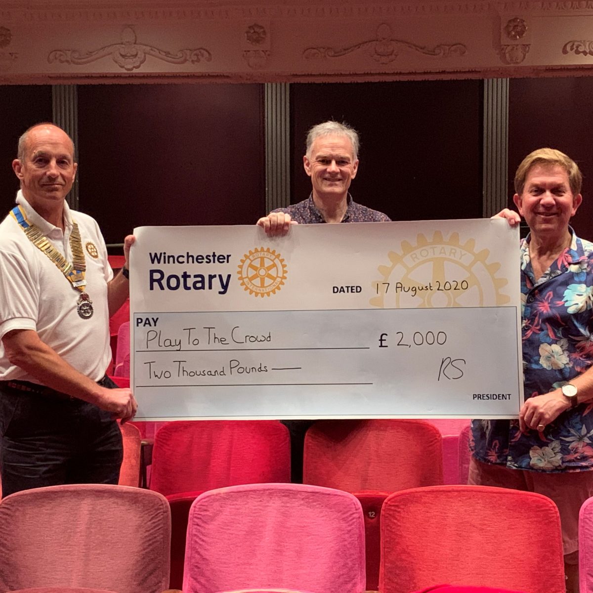 Winchester Rotary supports theatre’s survival appeal