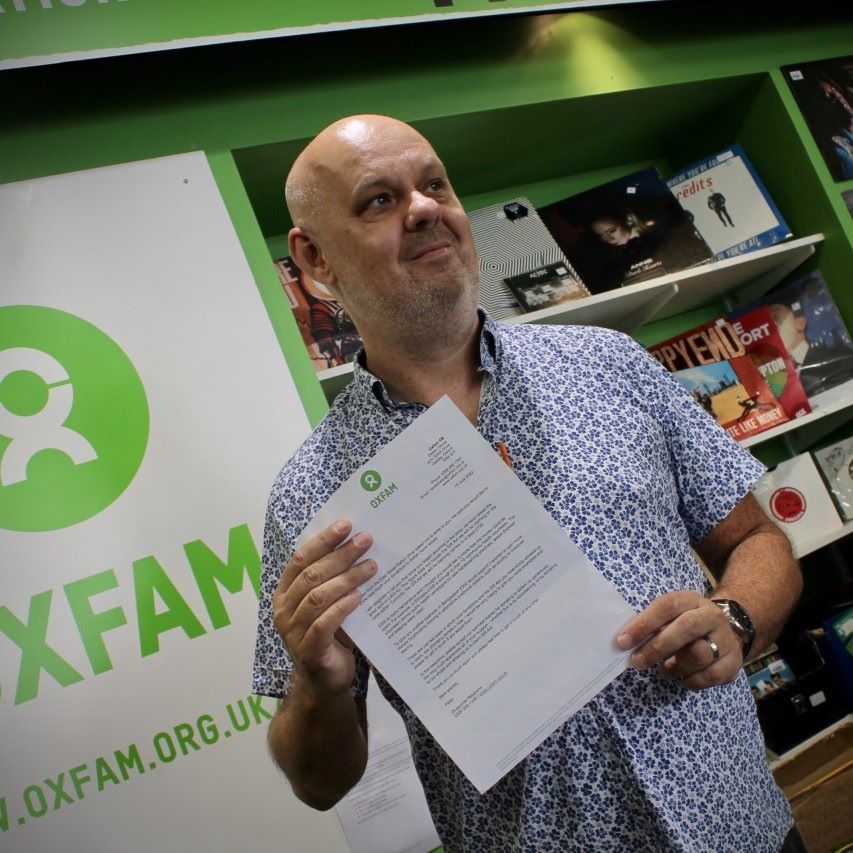 Southampton music lover finds new home for records with Oxfam Music Shop