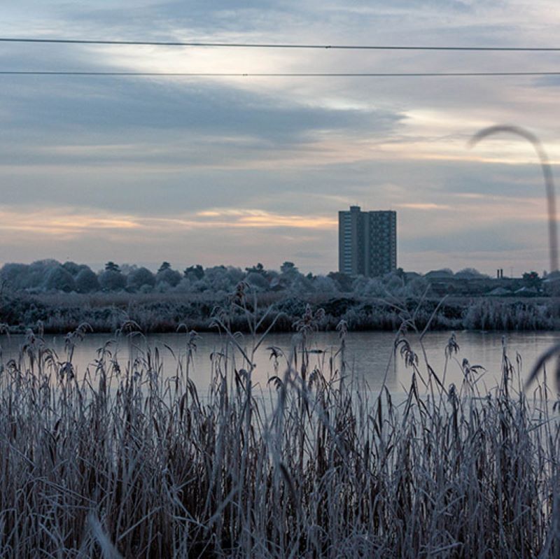 Photos: a frosty December morning walk