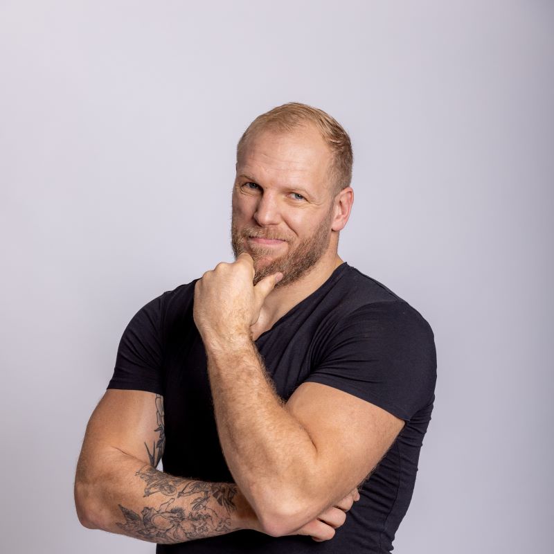 Podcaster and rugby player James Haskell is touring new show Sex, Tries and Videotape