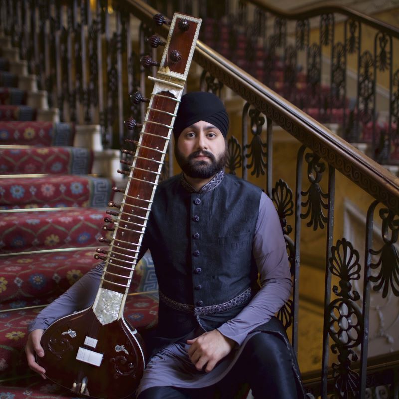 Sitar player Jasdeep Singh Degun comes to Turner Sims this month