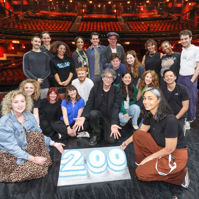 Author Neil Gaiman joined Mayflower Theatre audience of The Ocean at the End of the Lane