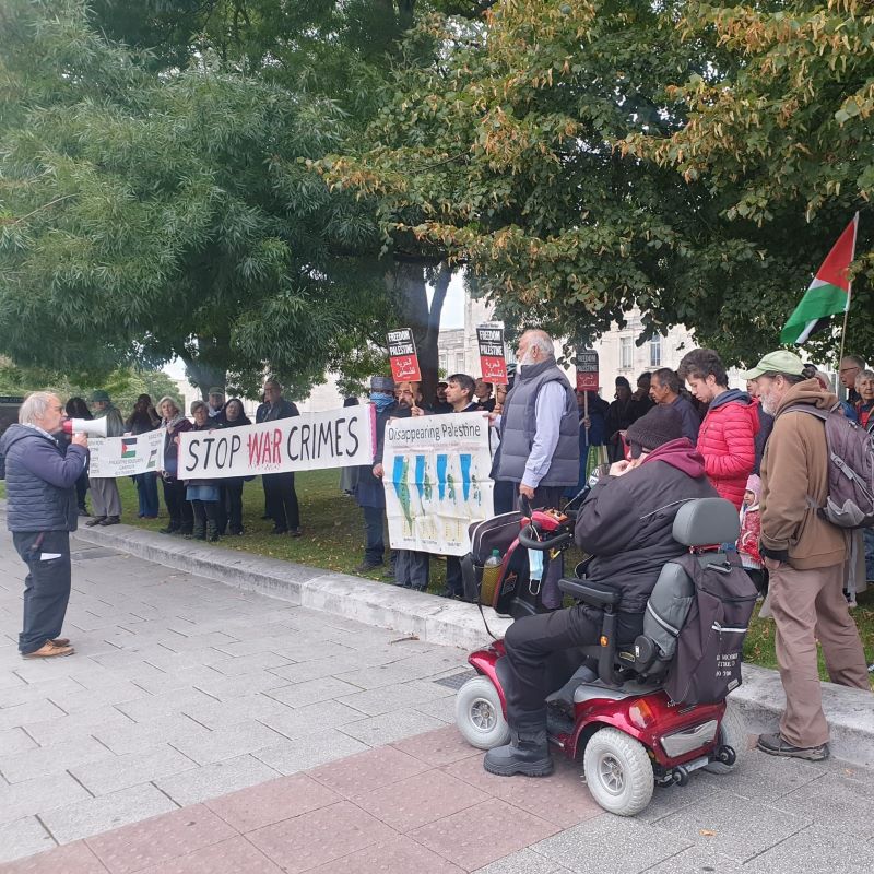 Palestine Solidarity Campaign vigil to be held in Southampton on Tuesday