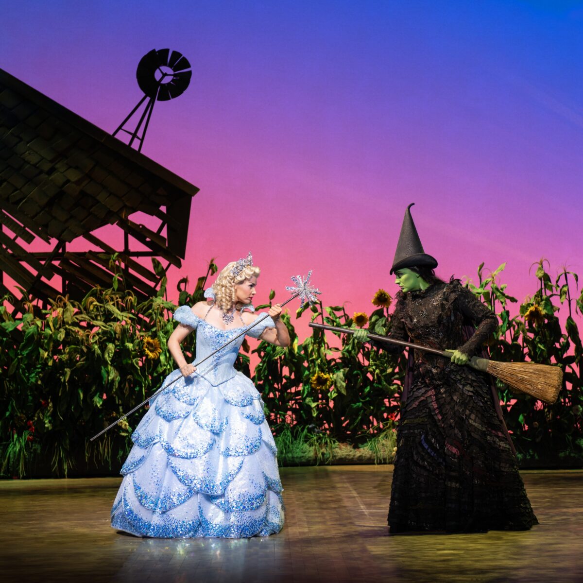 In conversation with Wicked stars Sarah O’Connor (Glinda) and Laura Pick (Elphaba)