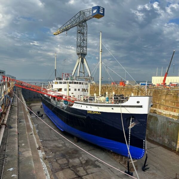 SS Shieldhall resumes sailings for 2025